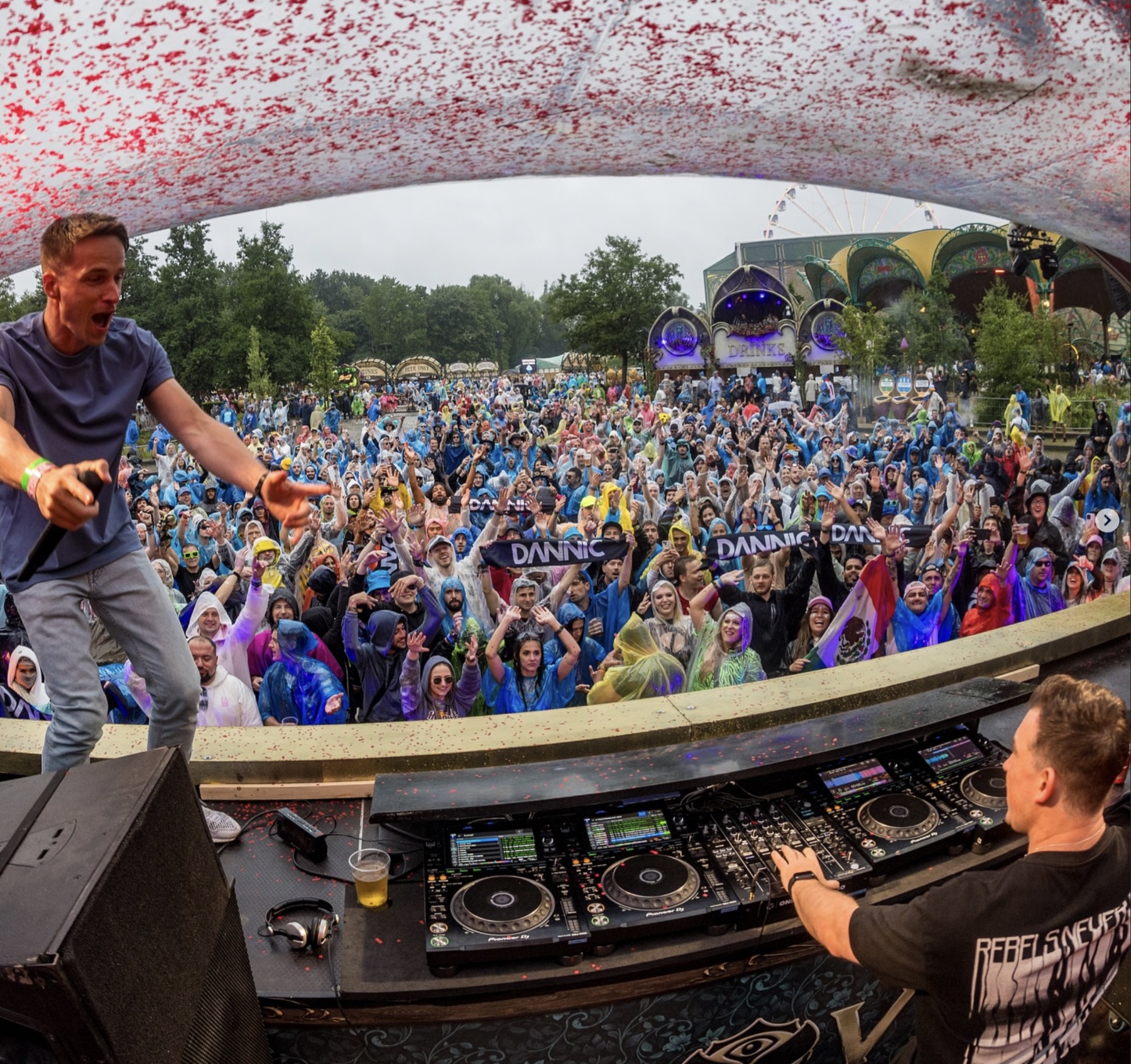 Dannic surprise B2B with Hardwell at Tomorrowland 2023